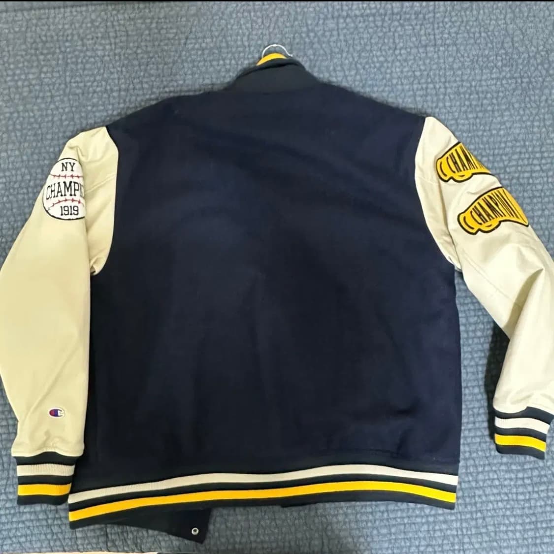 챔피온 써모라이트 멜톤 퀼팅 바시티 재킷L 상품이미지2