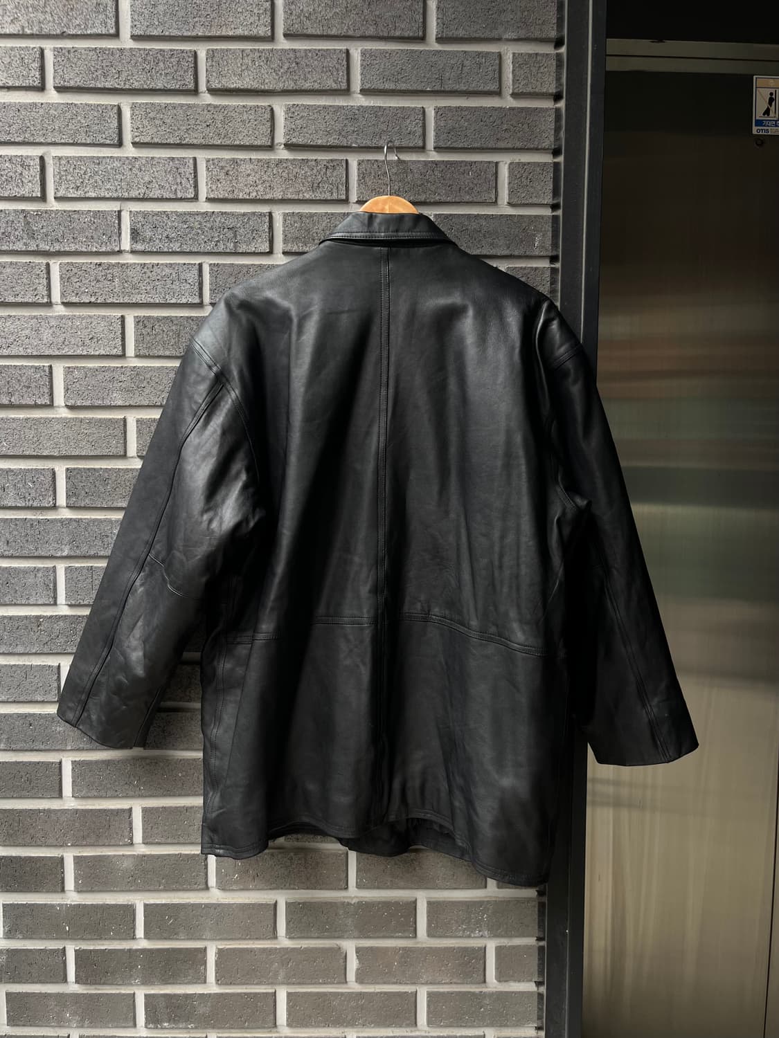 90s lambskin 양가죽 미디 자켓 상품이미지8