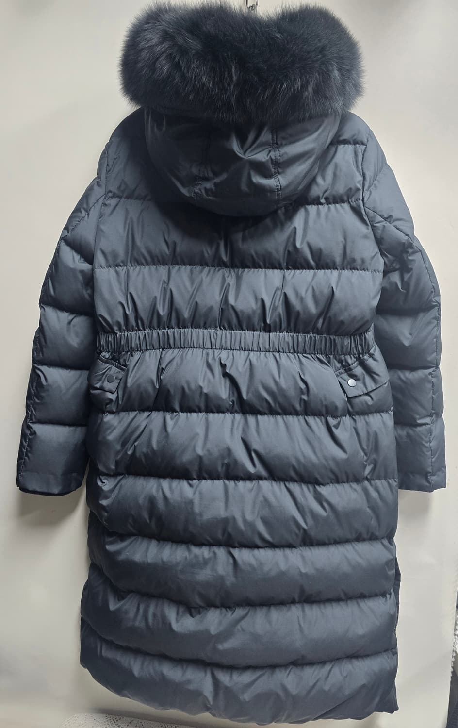 지고트 폭스 퍼 구스다운 롱패딩 M 상품이미지4