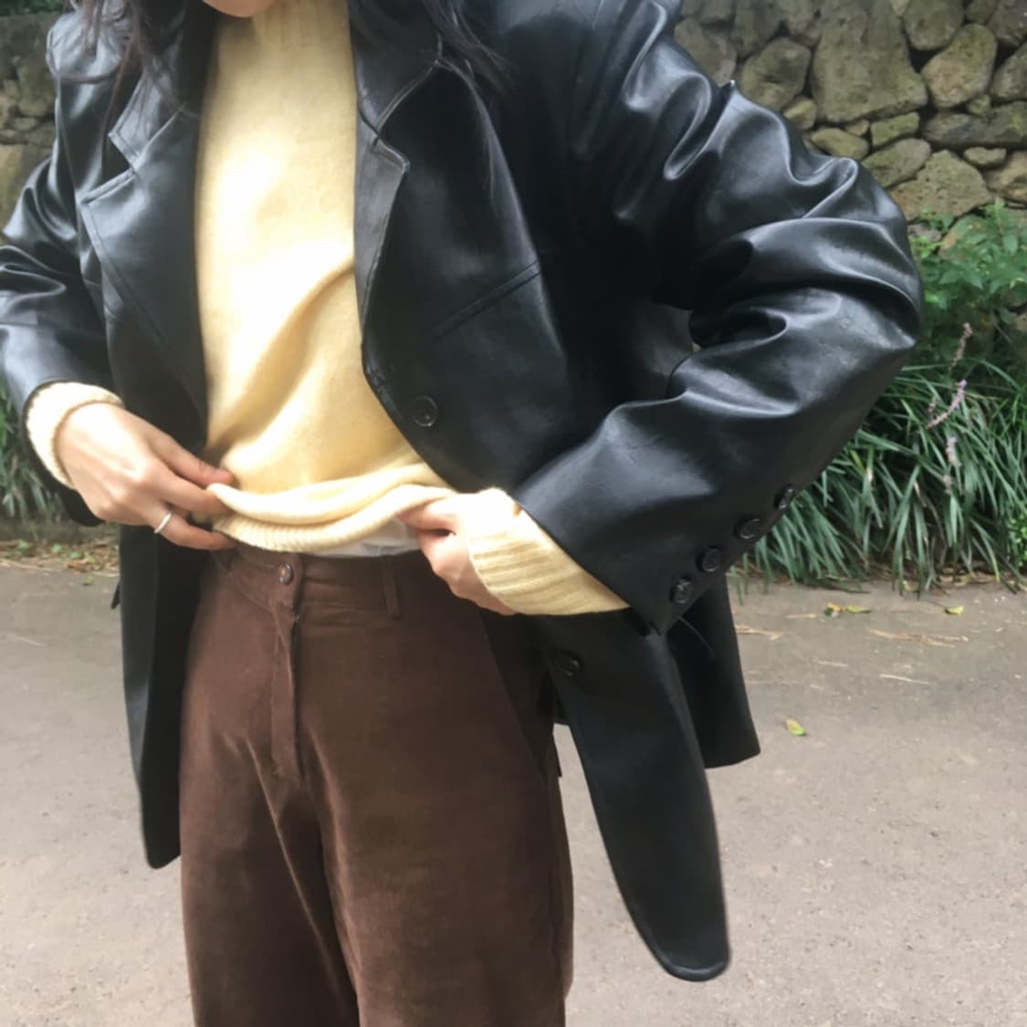 Nadal 나달 가죽자켓 상품이미지4