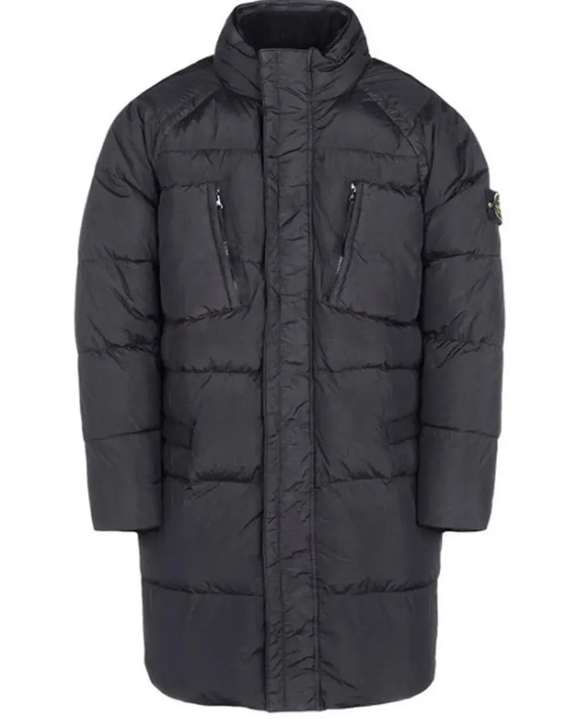 [S] 16FW 스톤아일랜드 크링클랩스 롱패딩 블랙 상품이미지1