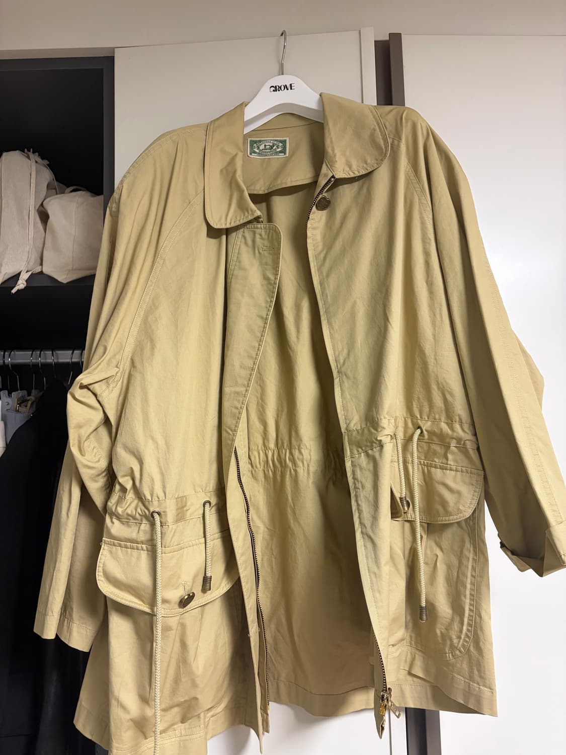 STU 봄자켓 베이지 상품이미지4