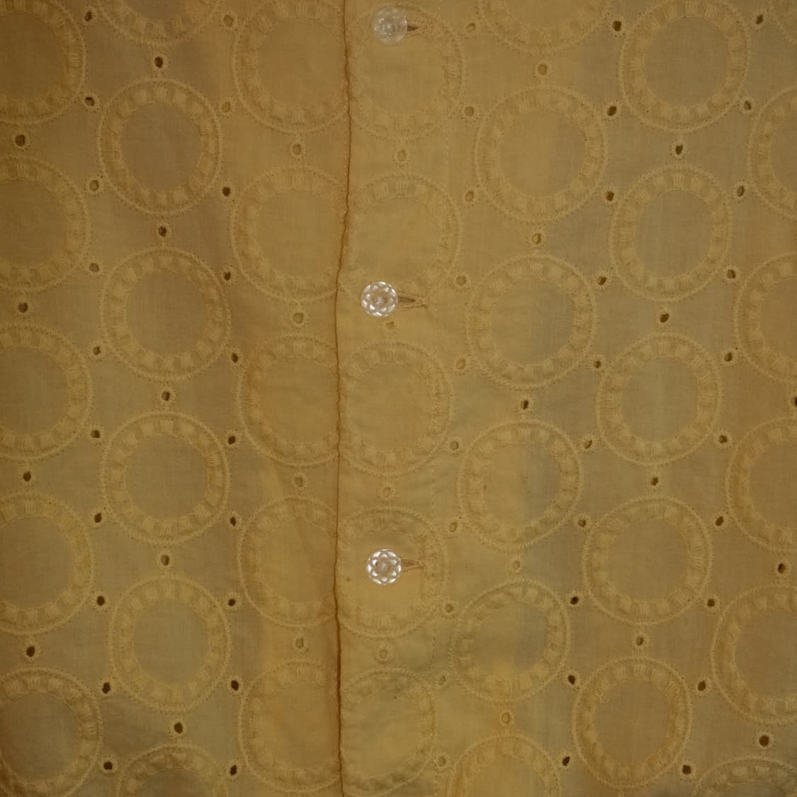 빔즈보이 연노랑 자수 블라우스 상품이미지2