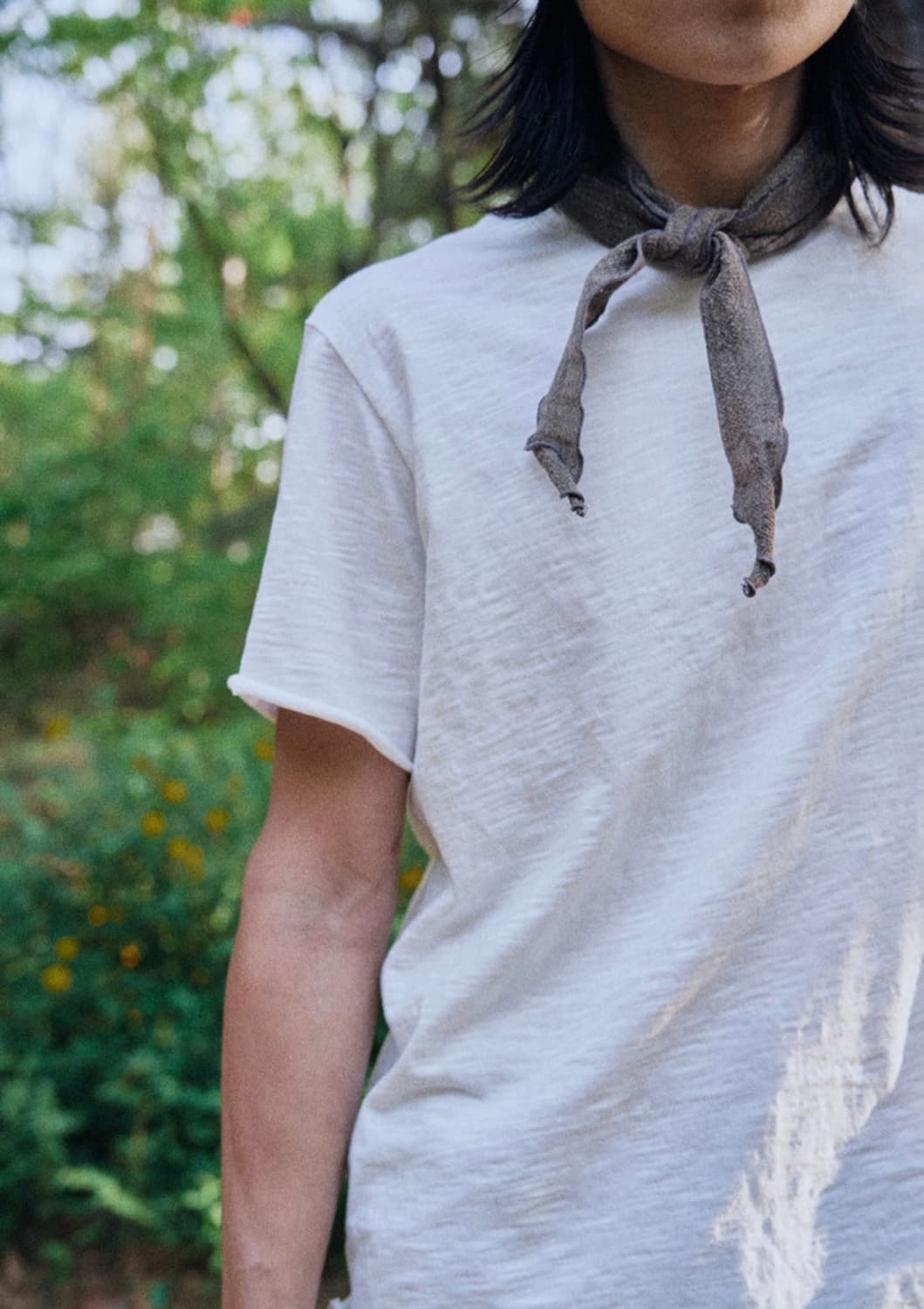 Mono prive textured Roll scarf 상품이미지1