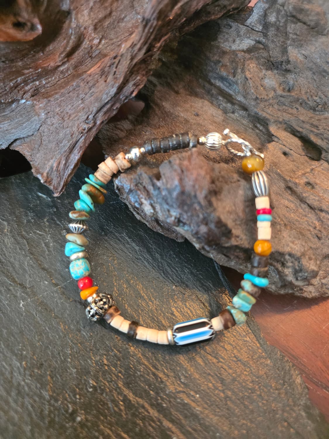 3cross EARTHWAY silver/stone bracelet 상품이미지6