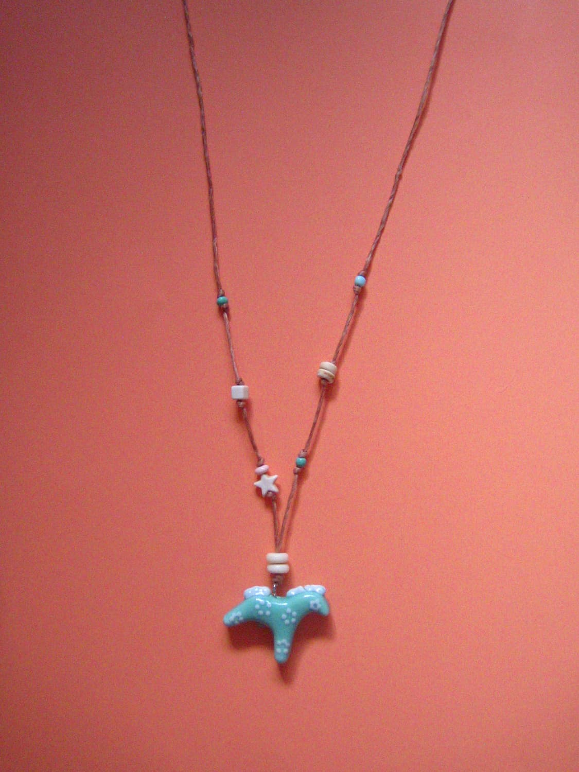 mint candy horse necklace 민트 캔디 홀스 목걸이 상품이미지5