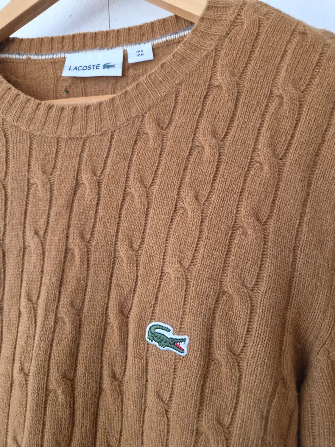 라코스테  라운드케이블긴팔니트
 상품이미지3