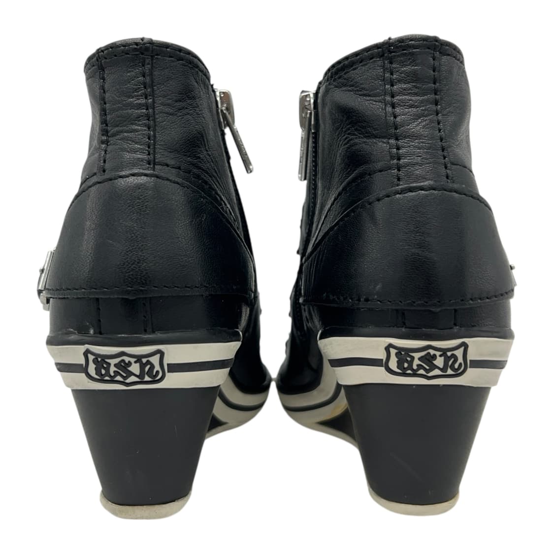 230 W 아쉬 웨지힐 스니커즈 블랙 (EU36) 상품이미지5