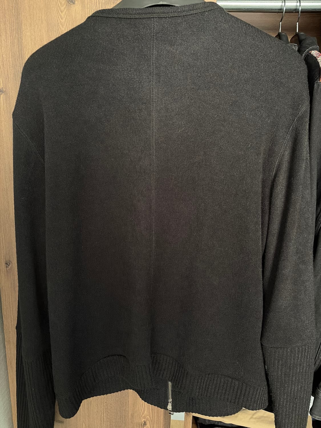 해칭룸 레이어 가디건 애쉬블랙  상품이미지3