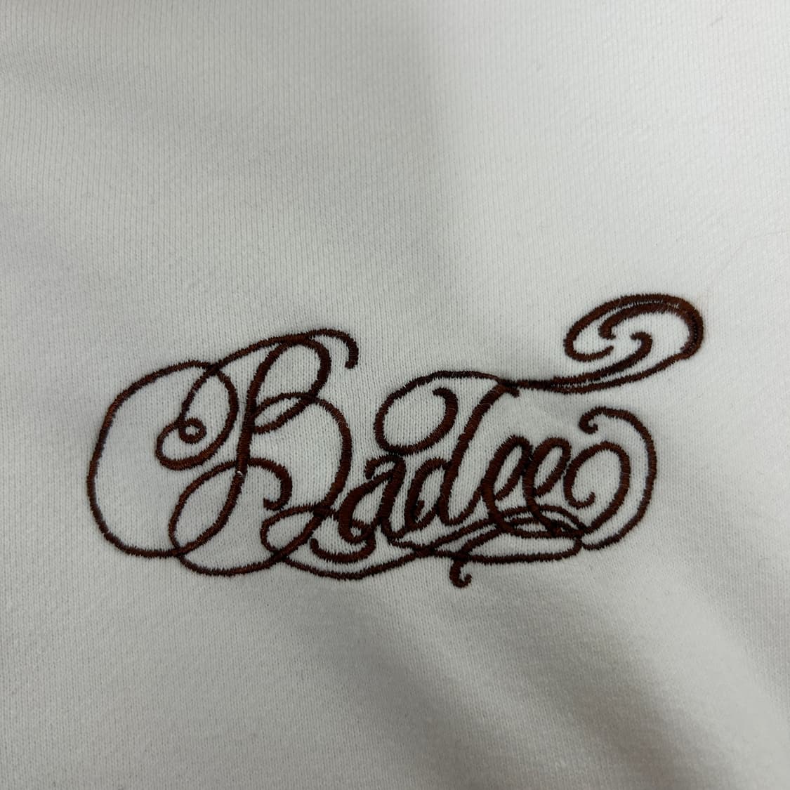 배디 치카노 타투 프린팅 화이트 후드집업 상품이미지5