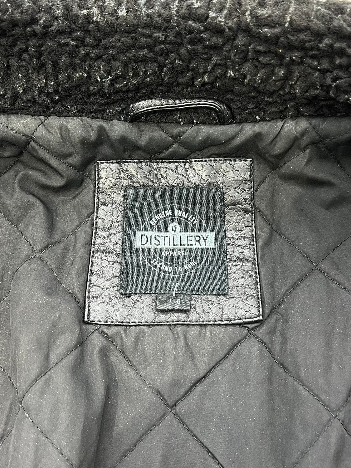 디스틸러리 블랙 시어링 유틸 제뉴윈 레더 자켓 상품이미지7