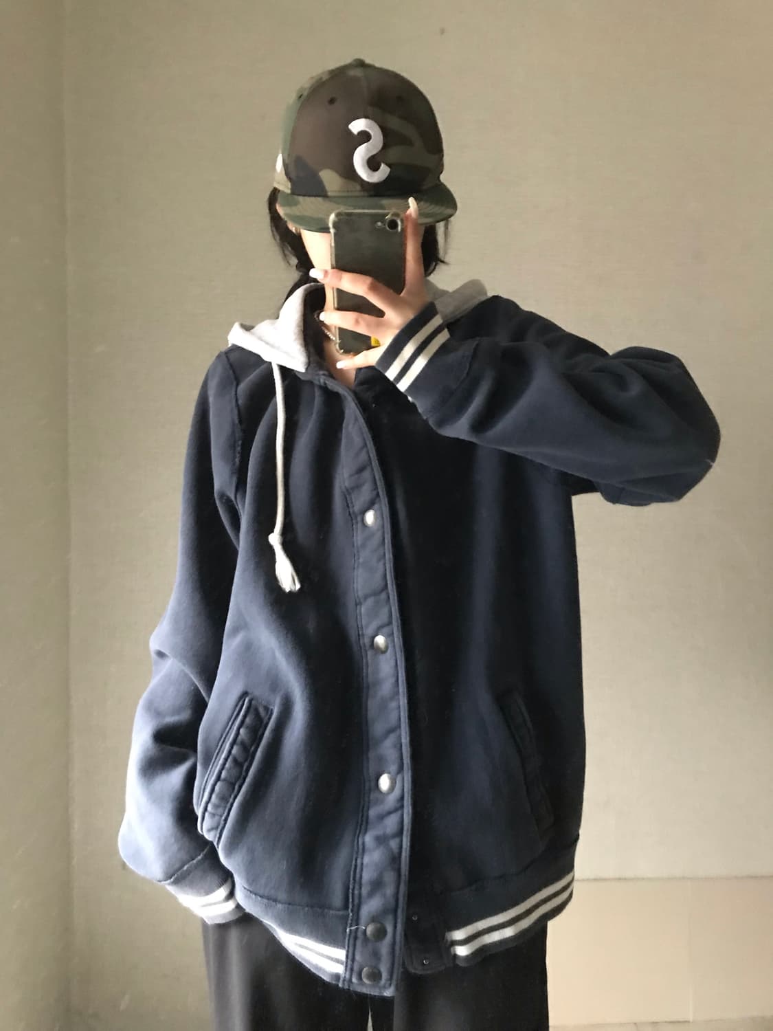 아베크롬비 오버핏 후드 바시티 상품이미지3