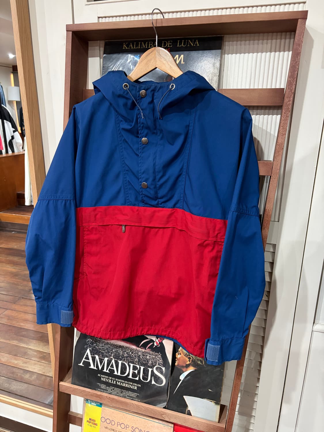 노스페이스 퍼플라벨 투톤 마운틴 윈드 파카  상품이미지1