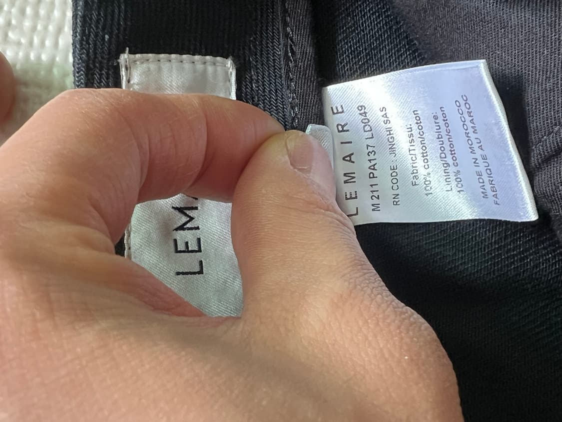 르메르 트위스티드 벨티드 팬츠46 상품이미지4