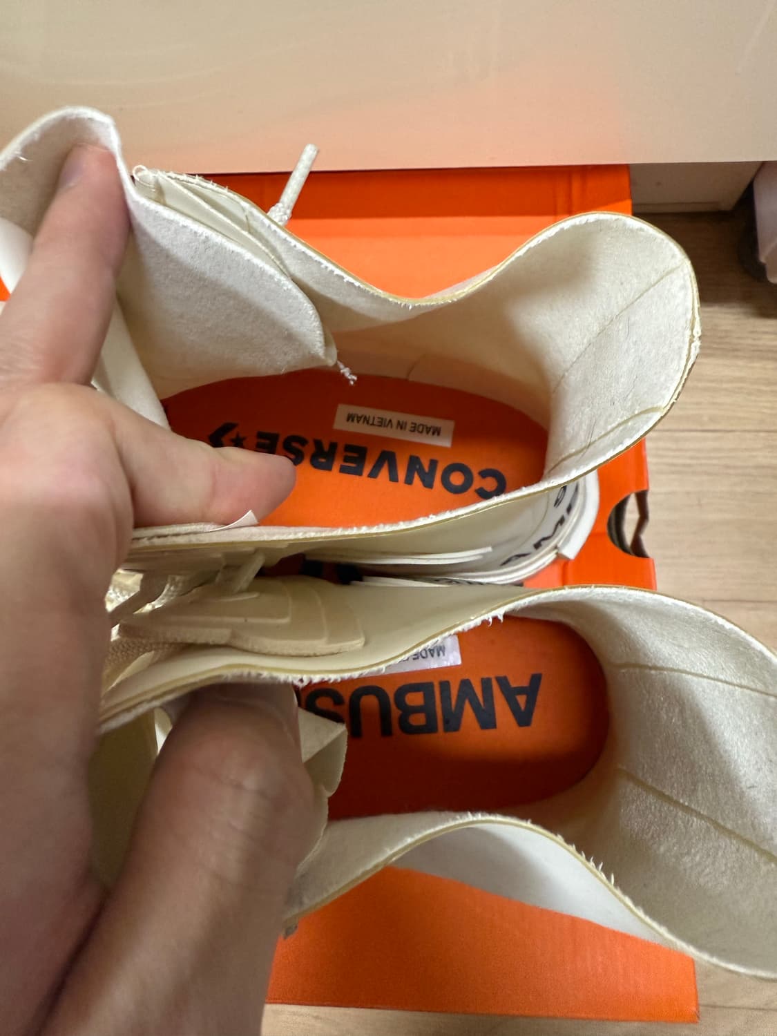 [280] 컨버스 & 앰부쉬 척 70 하이 화이트 상품이미지6