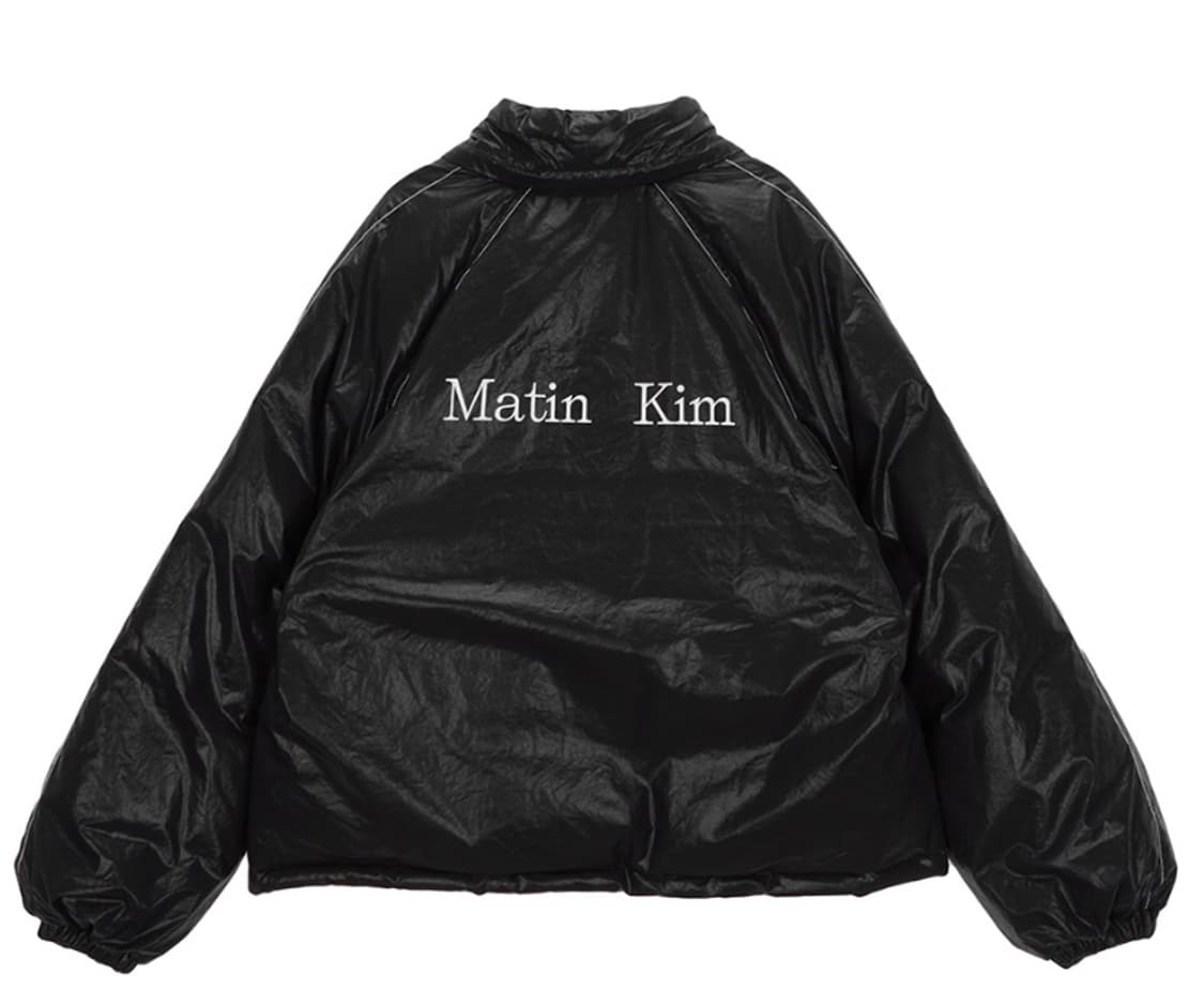 마뗑킴 LOGO DOWN COATING JUMPER 패딩 상품이미지1