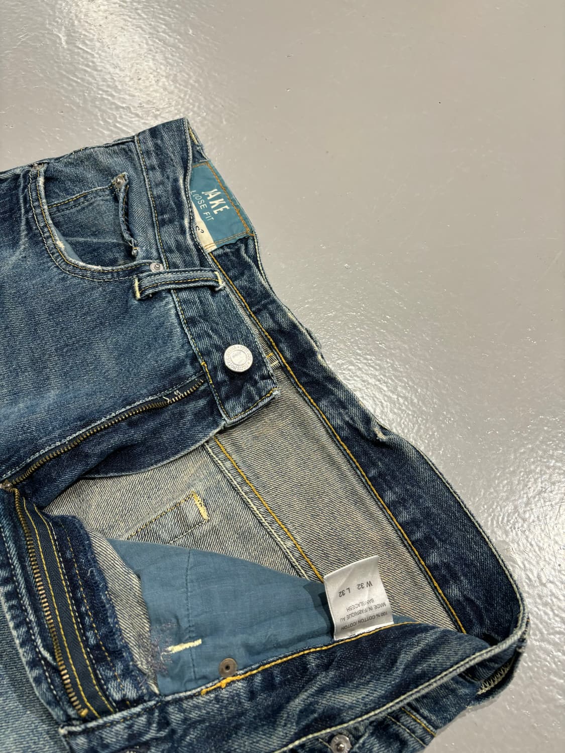 빈티지 루즈핏 데님 팬츠   상품이미지6