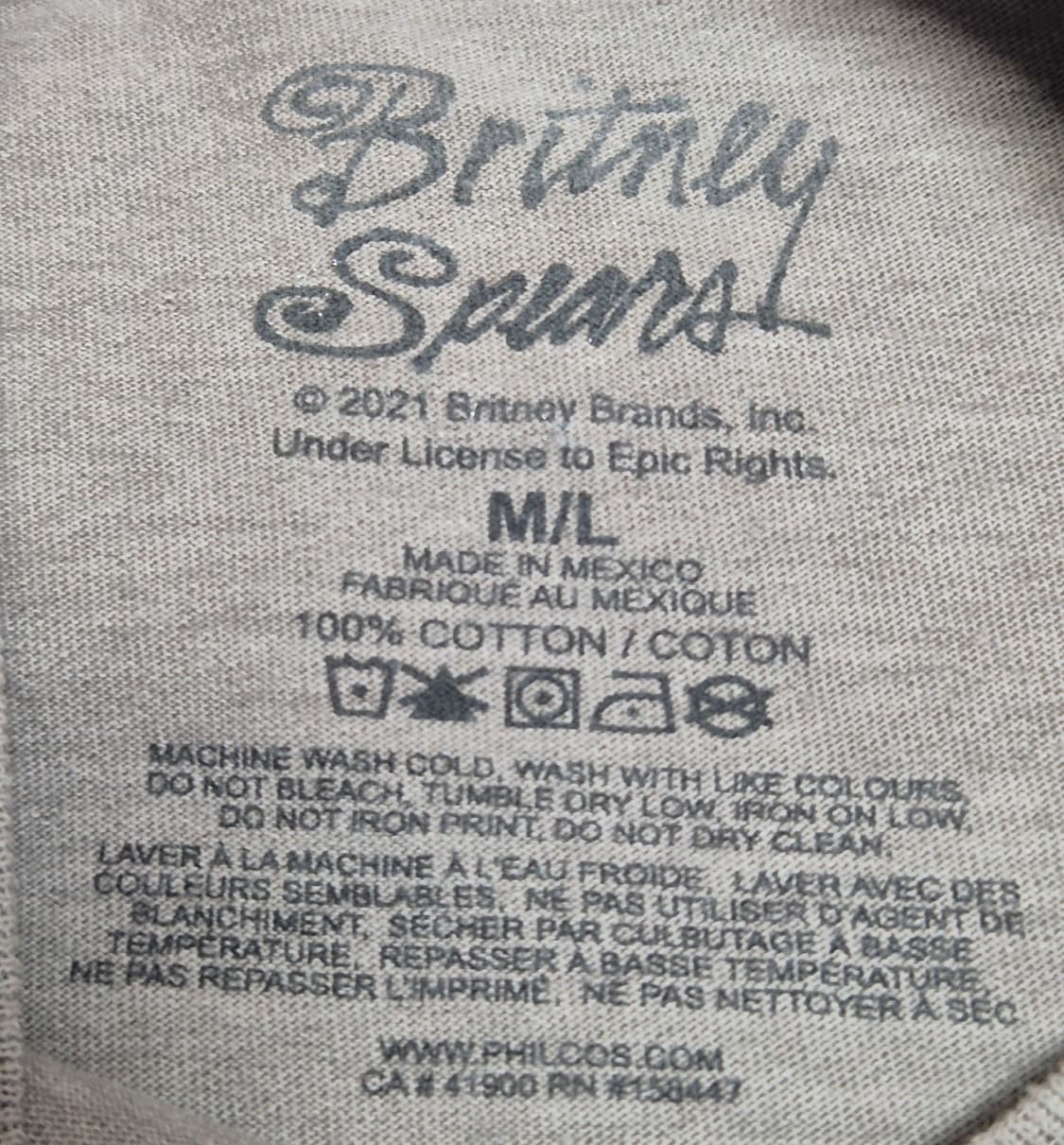 [M]브리트니 스피어스 오피셜 티셔츠 -560

 상품이미지3