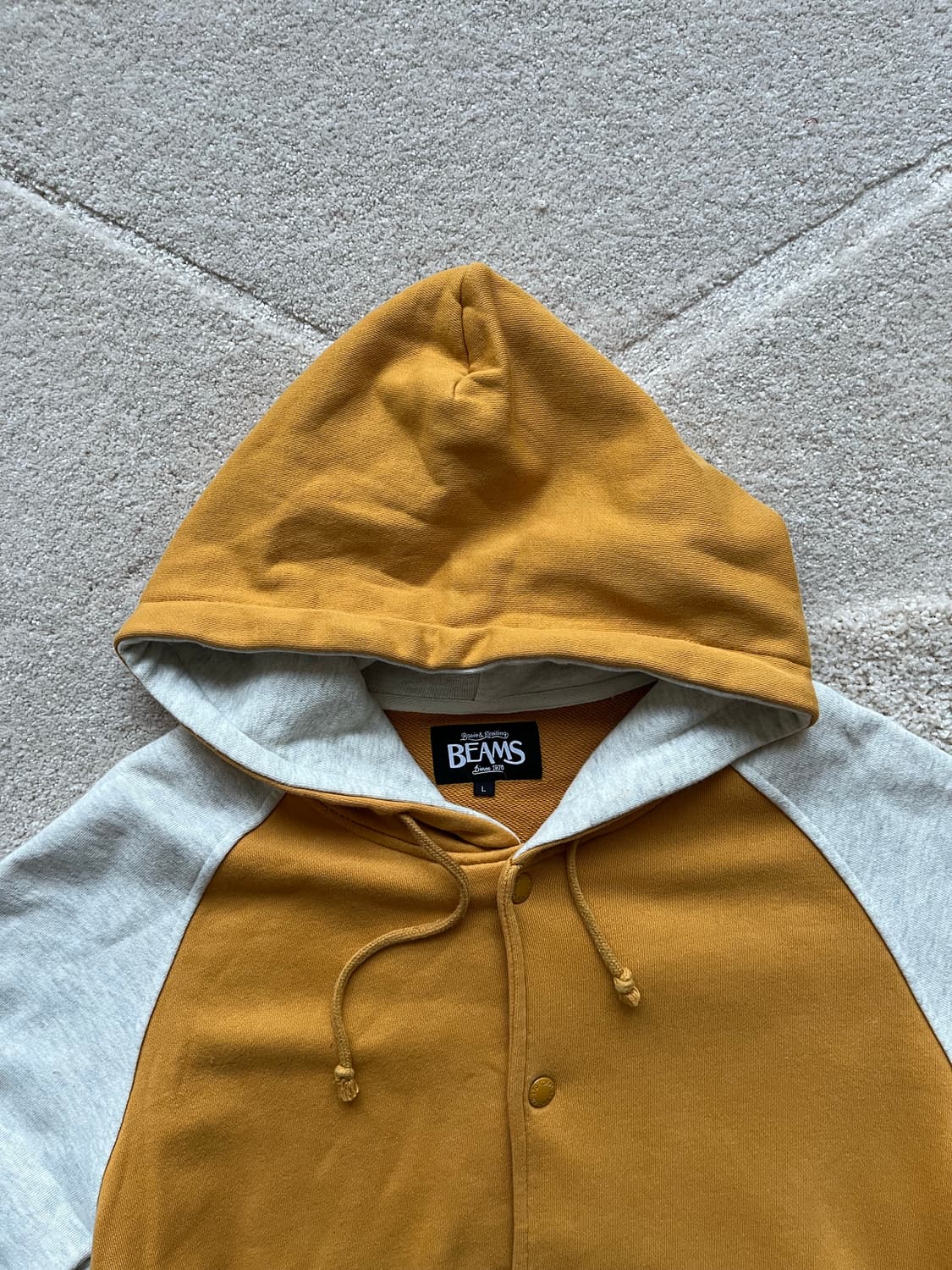 빔즈 투톤 후디 바시티 자켓 (100) 상품이미지3