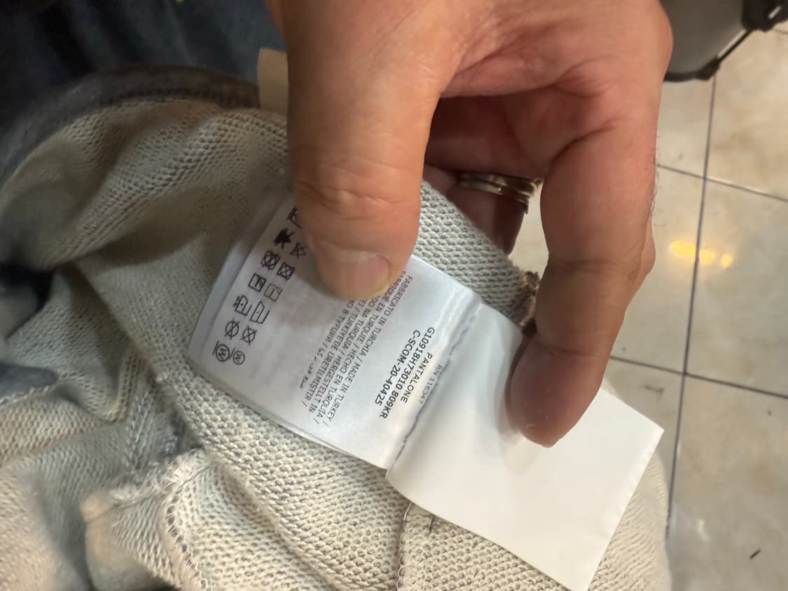 34 정품 몽클레어 자수로고 조거팬츠 팝니다 상품이미지6