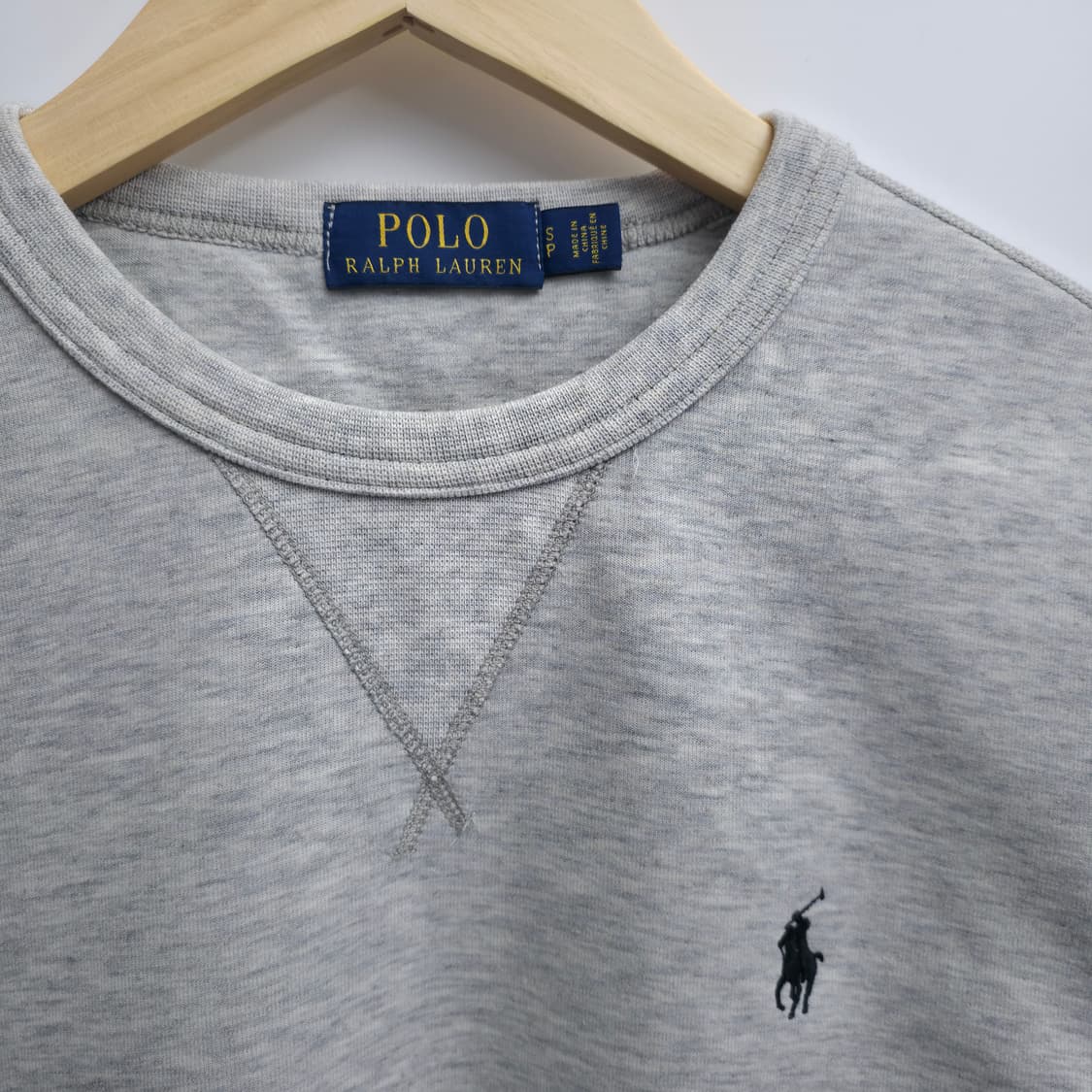 [S] 폴로 랄프로렌 맨투맨 그레이 상품이미지4