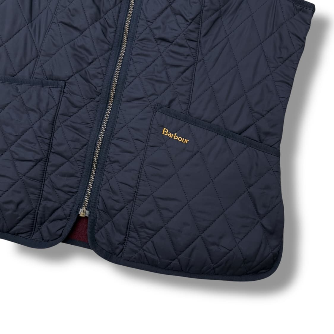 바버 퀄팅 베스트 r1846  상품이미지5