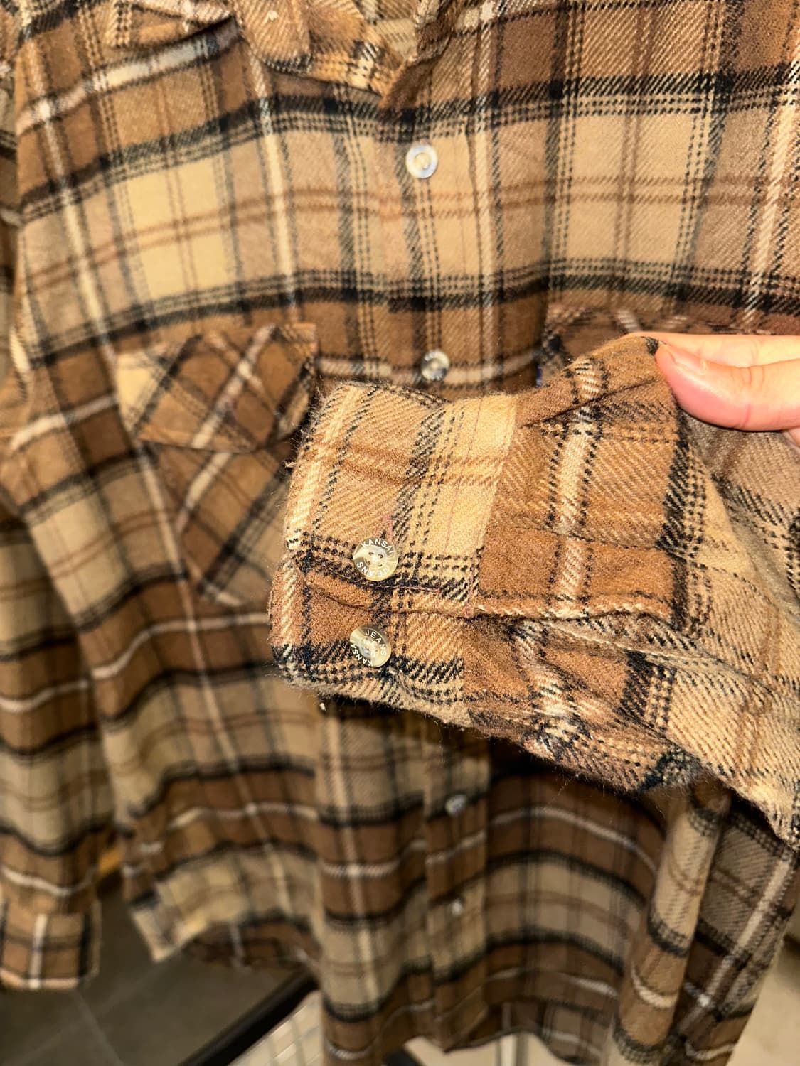 Kansai Yamamoto check flannel shirt 상품이미지7