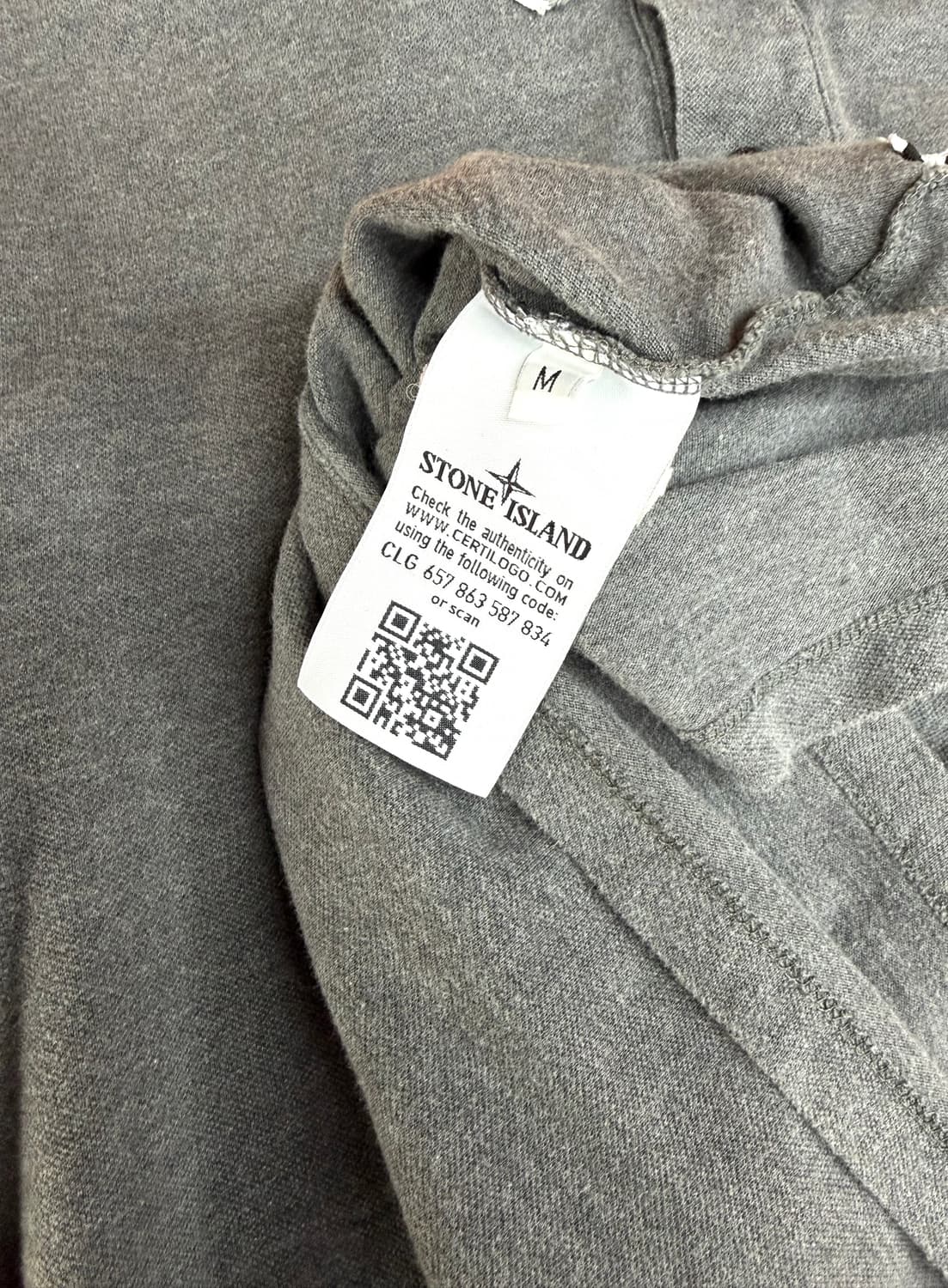 M/ 스톤아일랜드 자수패치 슬림핏 반팔 상품이미지7