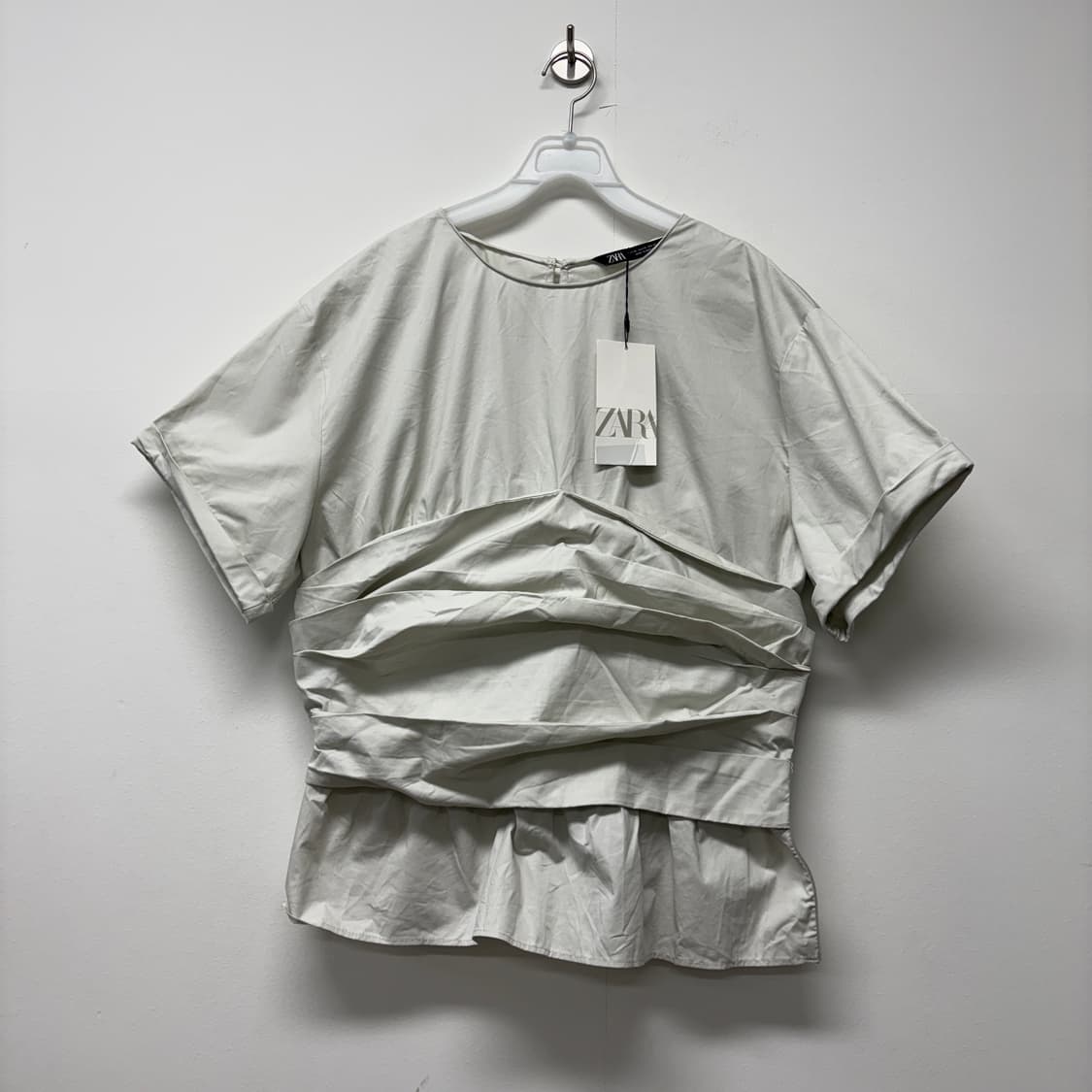 새상품 자라 그레이프탑 블라우스 상품이미지2