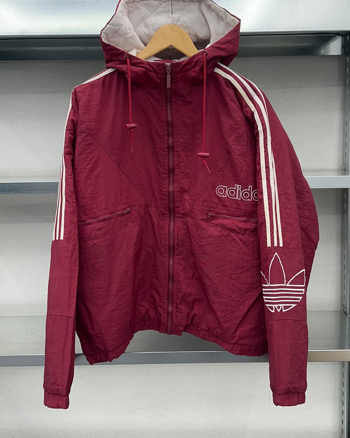 (M오버핏)90'S 아디다스 누빔 패딩-M1158 상품이미지1