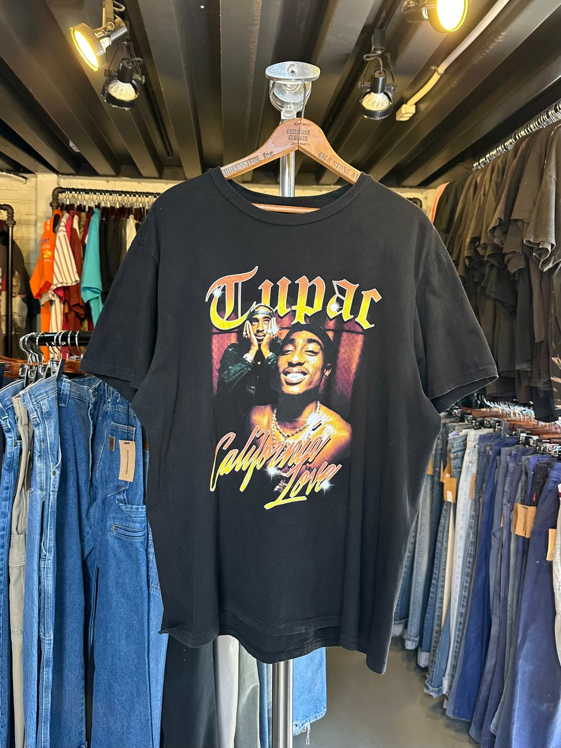 투팍 2pac 래퍼 프린팅 티셔츠 상품이미지1