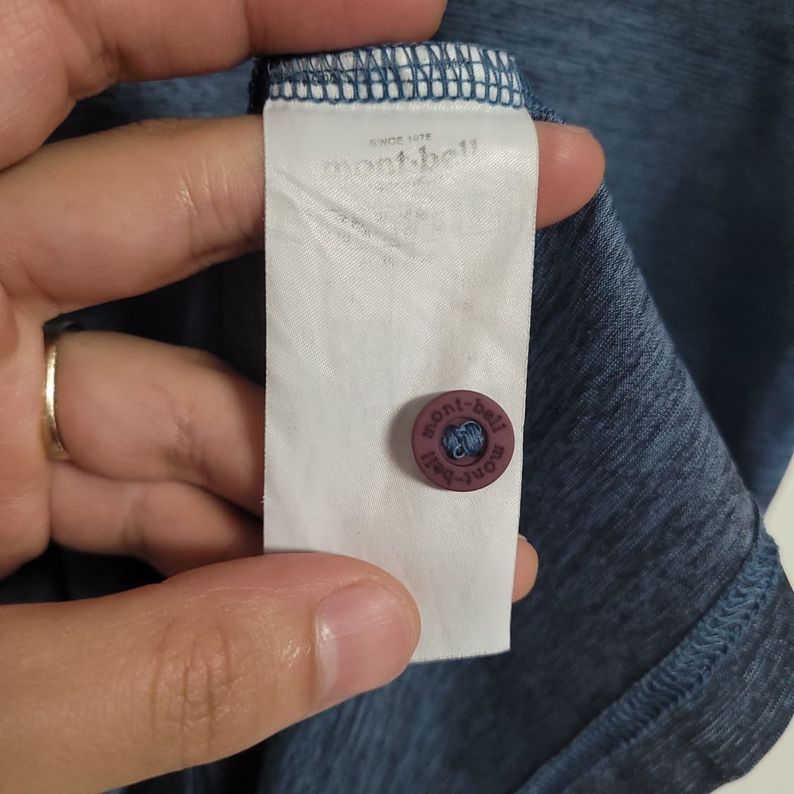 (XL) montbell 몽벨 기능성 반팔 카라티 상품이미지4