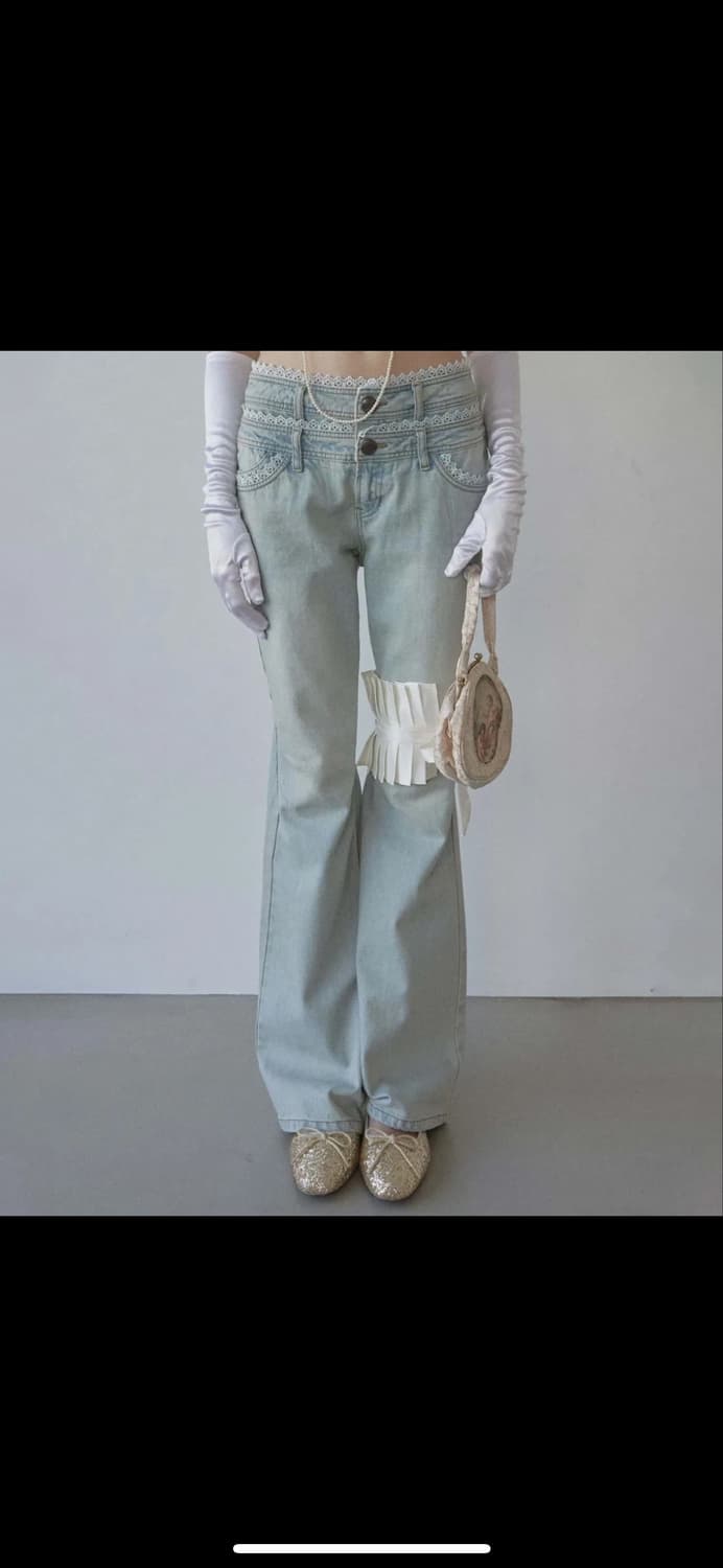 스컬프터 부츠컷 데님 상품이미지2