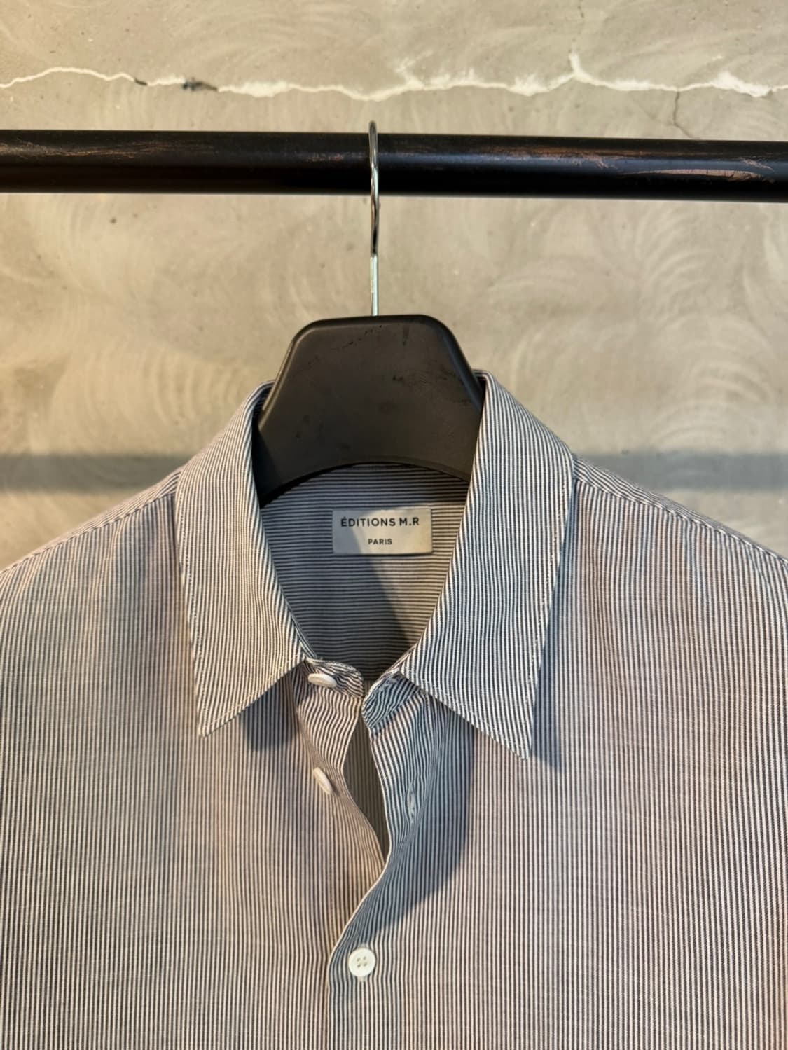 edition m.r paris 스트라이프 셔츠 남성100 상품이미지3