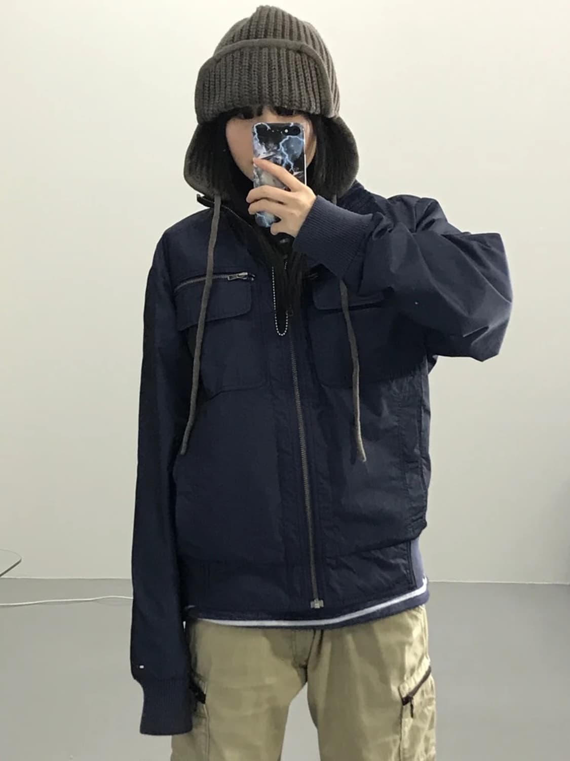 타미힐피거 네이비 자켓 상품이미지2