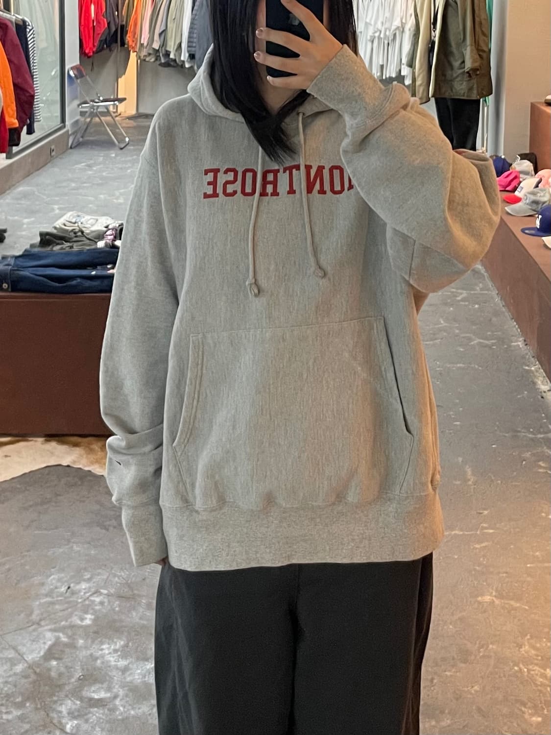 챔피온 리버스위브 컬리지 후드티 H2039 상품이미지1