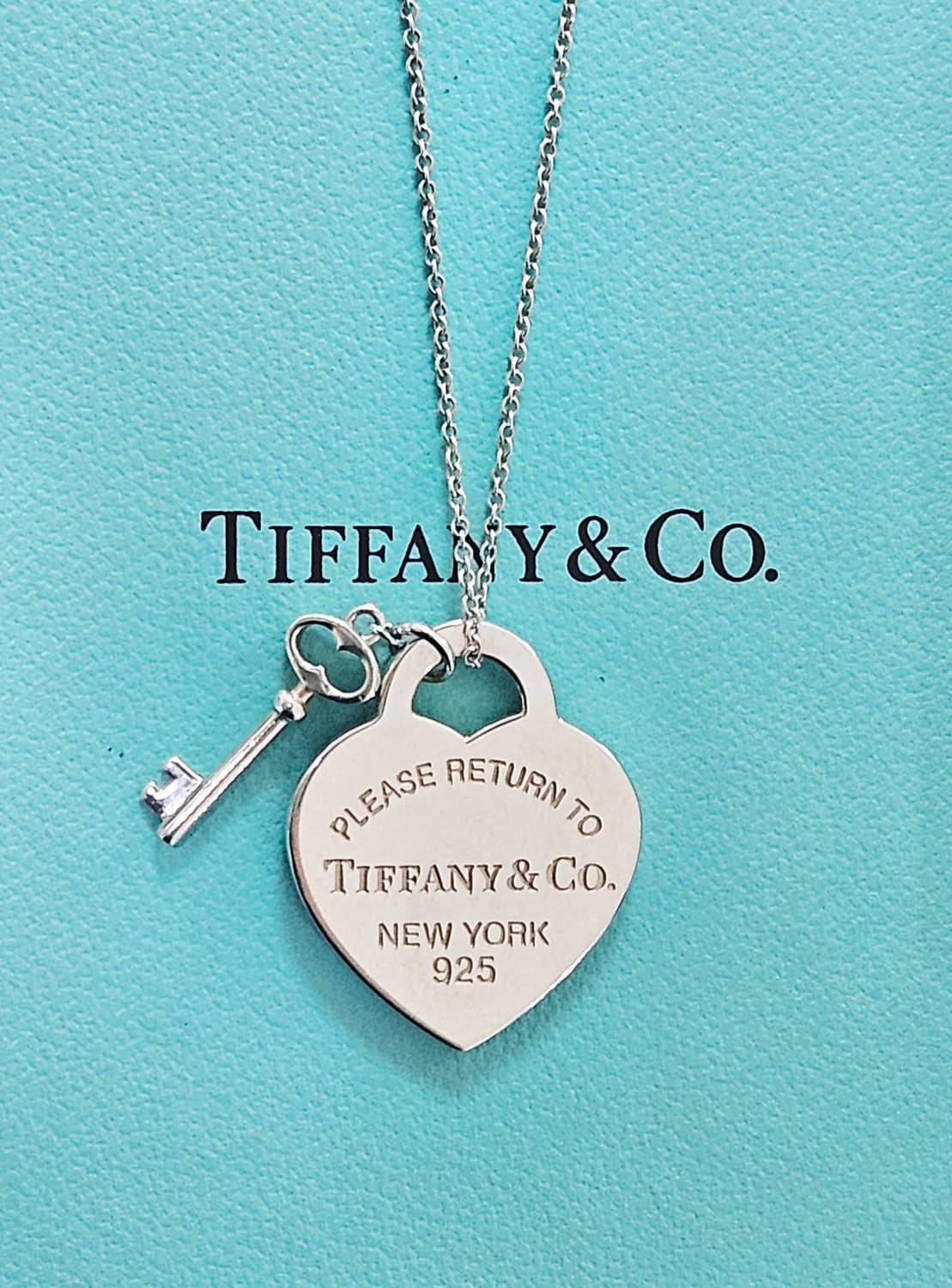티파니앤코 리턴 투 티파니 하트 태그 키 펜던트 목걸이[정품/풀박스] 상품이미지1