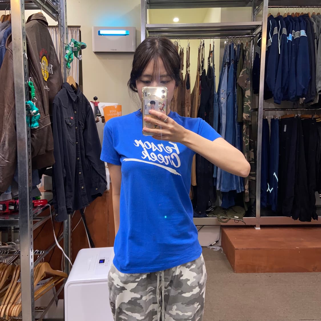 L(14-16) Hanes 헤인즈 프린팅 반팔티  상품이미지1