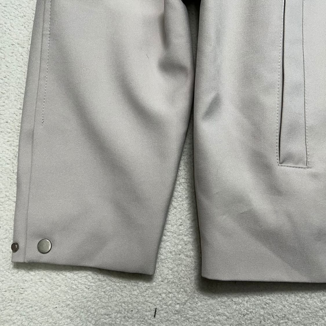 아르반 스냅 블루종 아이보리 M 상품이미지2