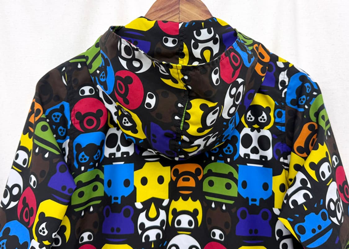 베이프 키즈 베이비 마일로 사파리 블록 바람막이 자켓 상품이미지6