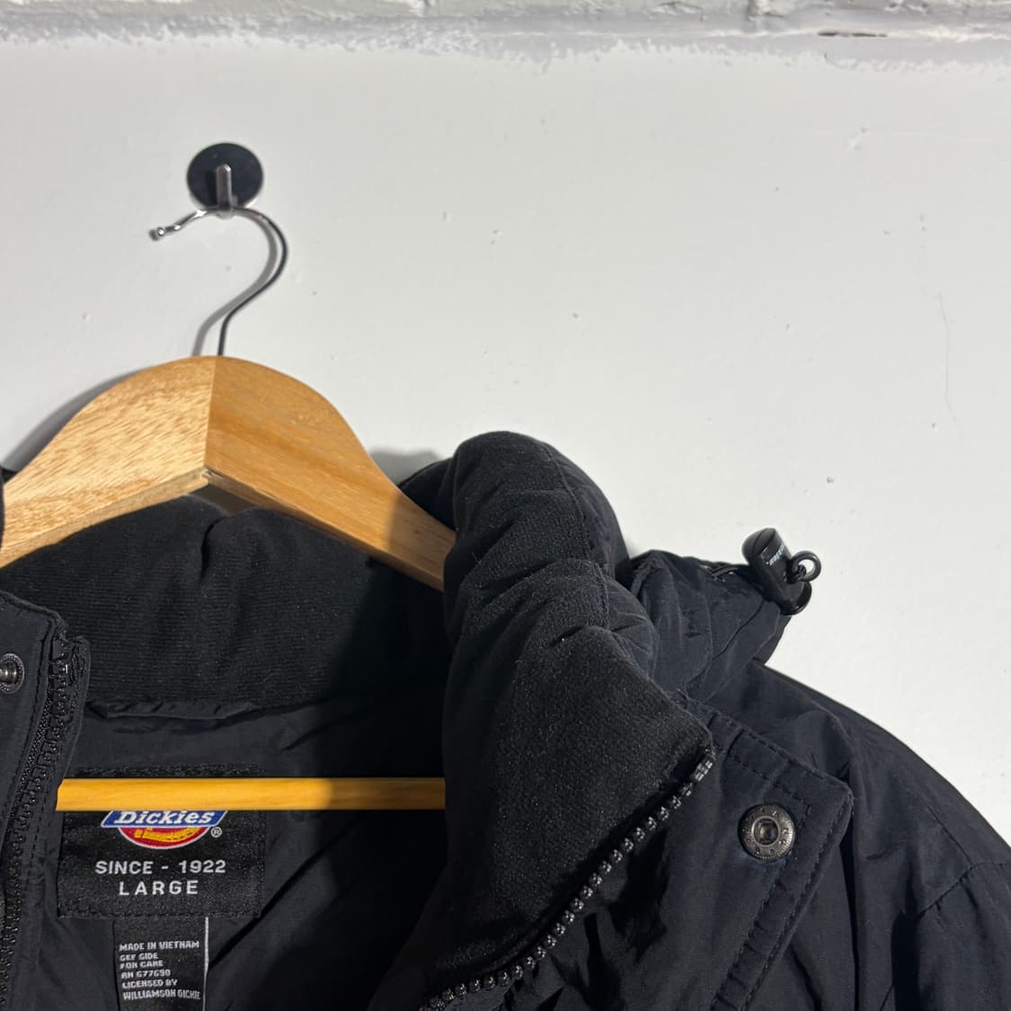 디키즈 로고 패딩 파카 자켓 상품이미지2