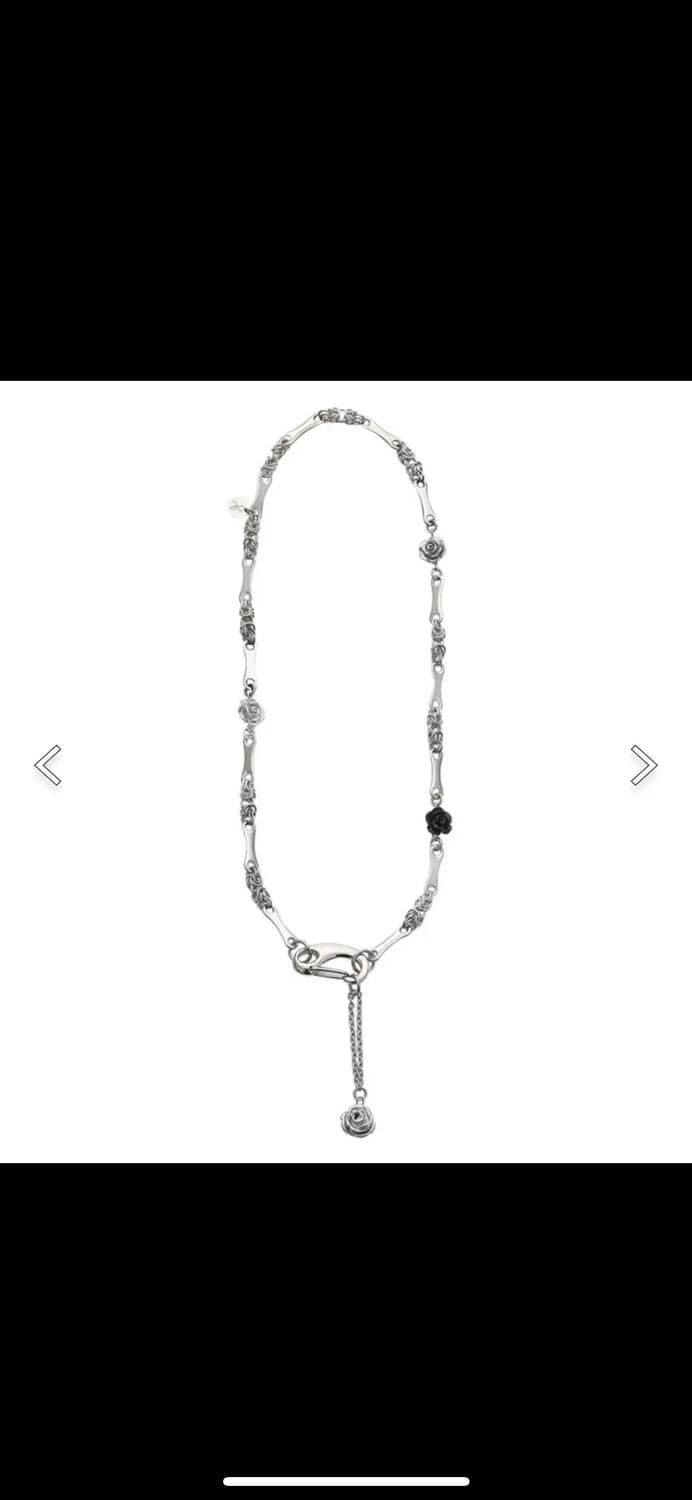 XANADU 제나두 목걸이 PUNK ROSE CHAIN NECKLACE 상품이미지1