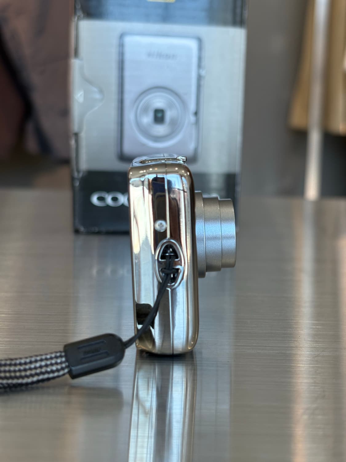 박스O)니콘 쿨픽스 s02 크롬실버 빈티지디카 상품이미지4