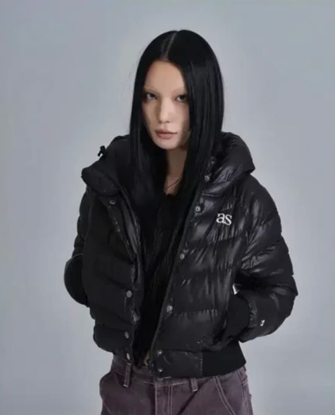 애즈온 숏 푸퍼 자켓 상품이미지1