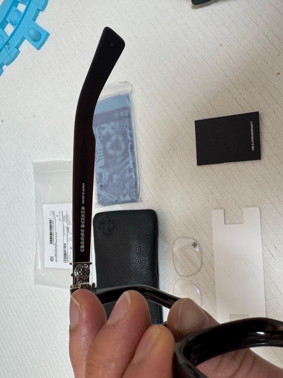 크롬하츠 안경 see you in tea (브라운 색상) 상품이미지4