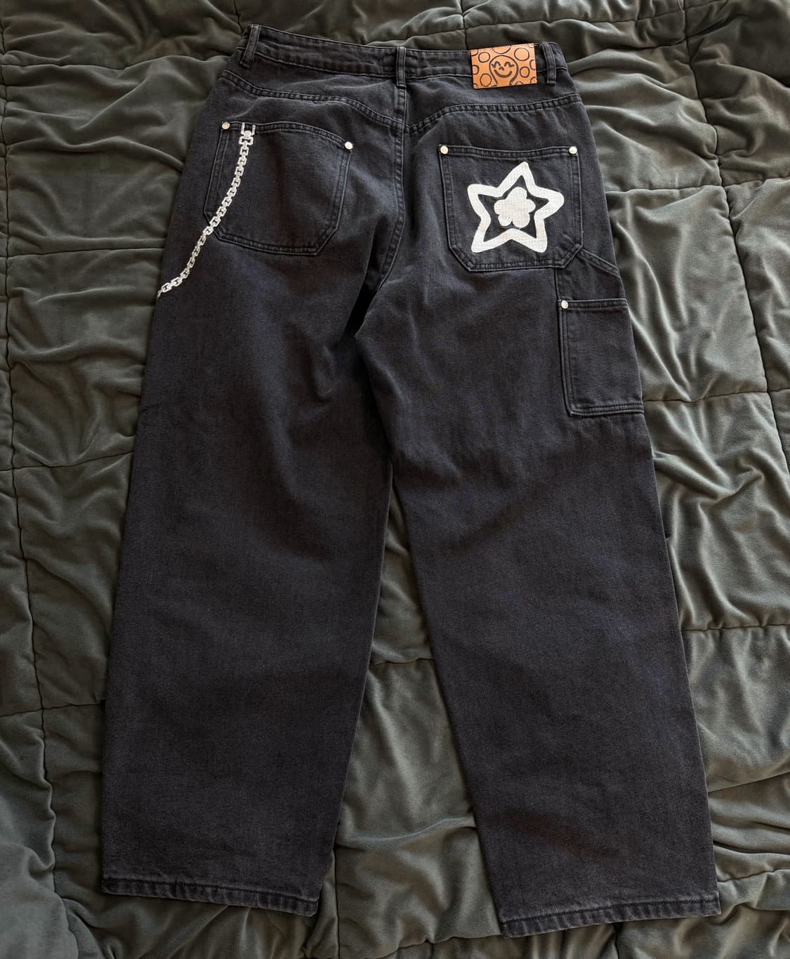 스타팀 체인 진 블랙 32 상품이미지2