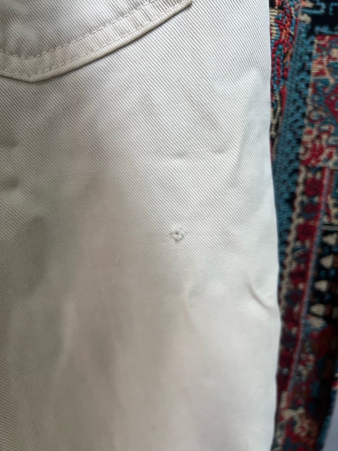 에드윈재팬 아이보리 숏팬츠 (커팅) 상품이미지6