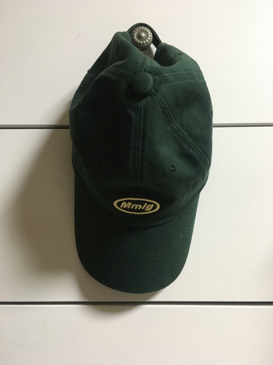 Mmlg 로고 볼캡 그린 상품이미지1