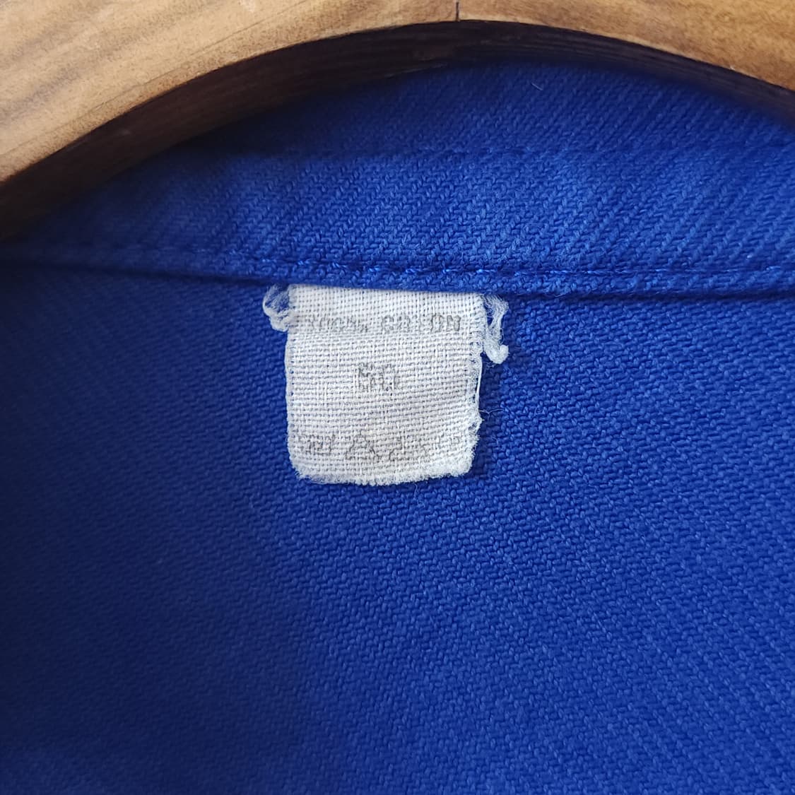 70s 프렌치 워크자켓 프렌치자켓 프렌치 블루 42 상품이미지4