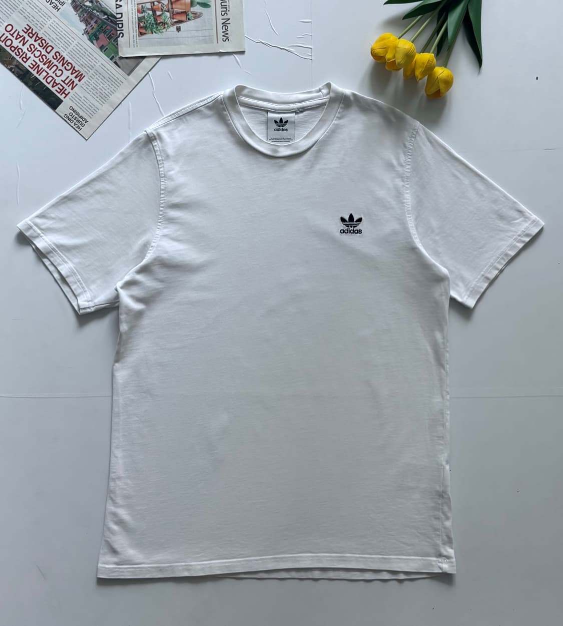 adidas 아디다스 트레포일 라운드 티셔츠 상품이미지2